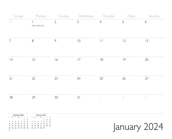 WILD 2024 Calendar