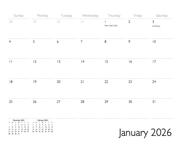 WILD 2026 Calendar